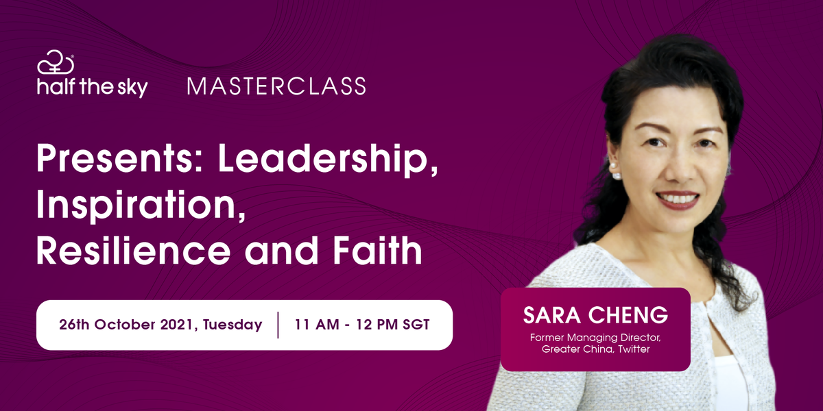 HTS Masterclass: Sara Cheng, Former Managing Director, Greater China at Twitter