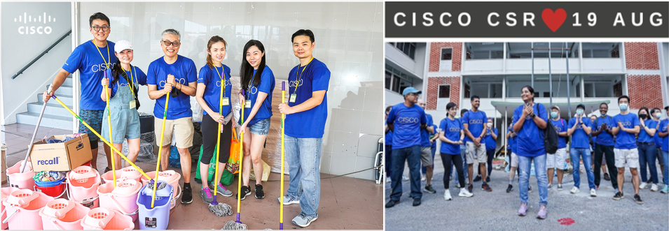Cisco Singapore – Paying It Forward @Willing Hearts